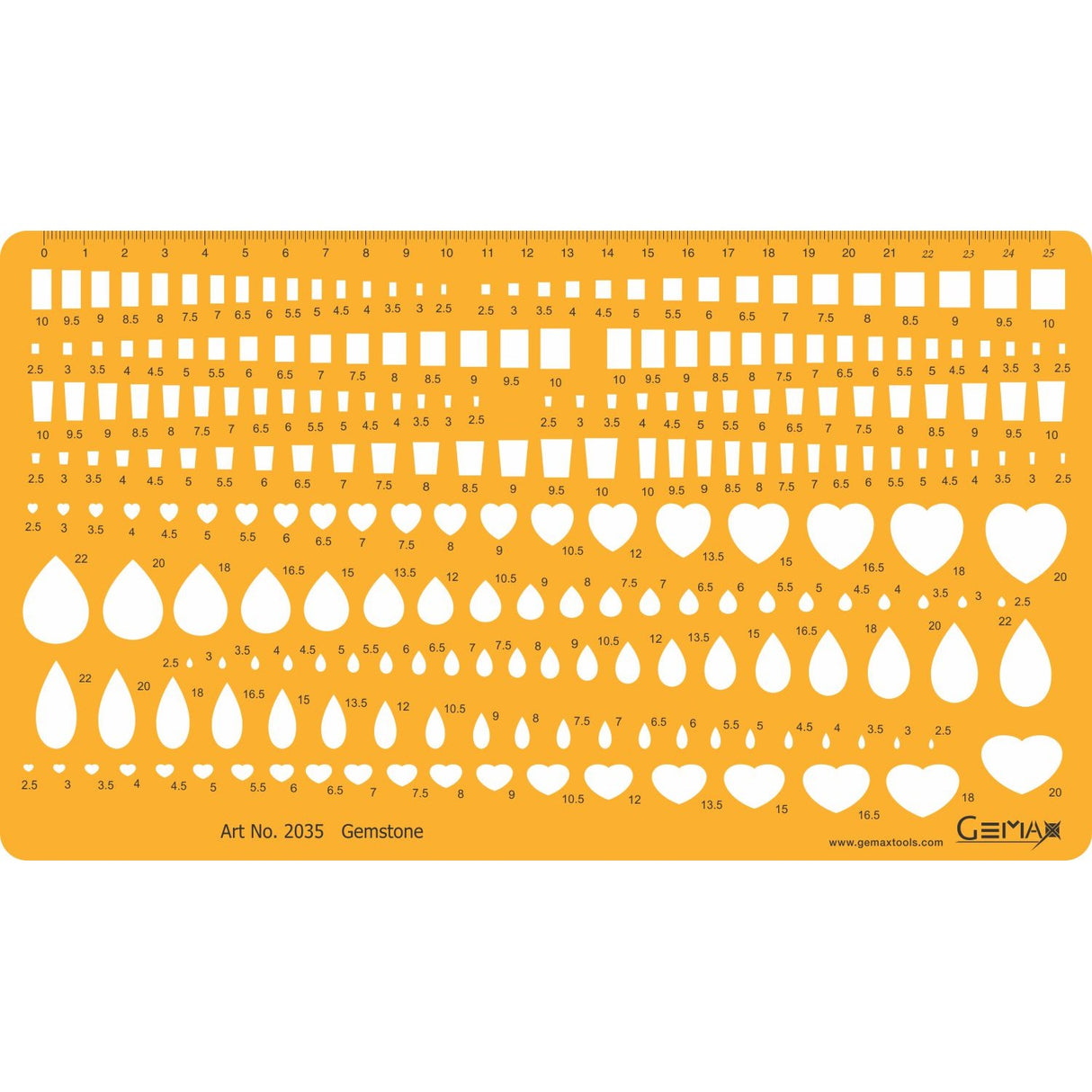 Jewelry Template - Gemstone - # 2035