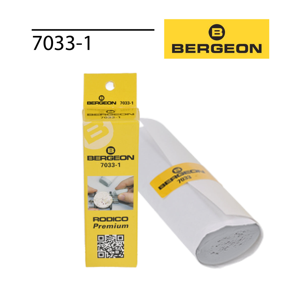 Bergeon Rodico Premium cleaning compound for professional watchmaking and jewellery cleaning