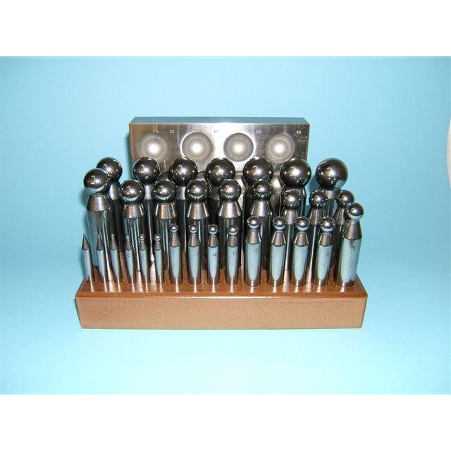 Complete dapping die 2 to 32mm