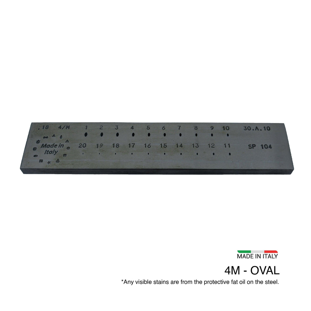 OVAL - Steel Drawplates - Italy