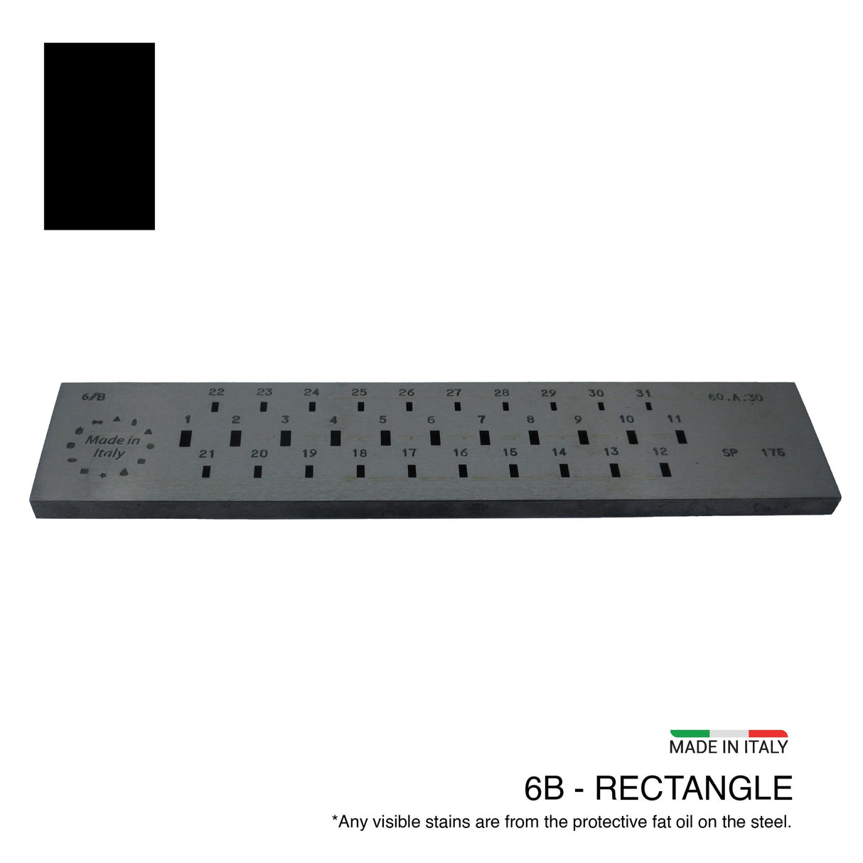 RECTANGLE - Steel Drawplates - Italy