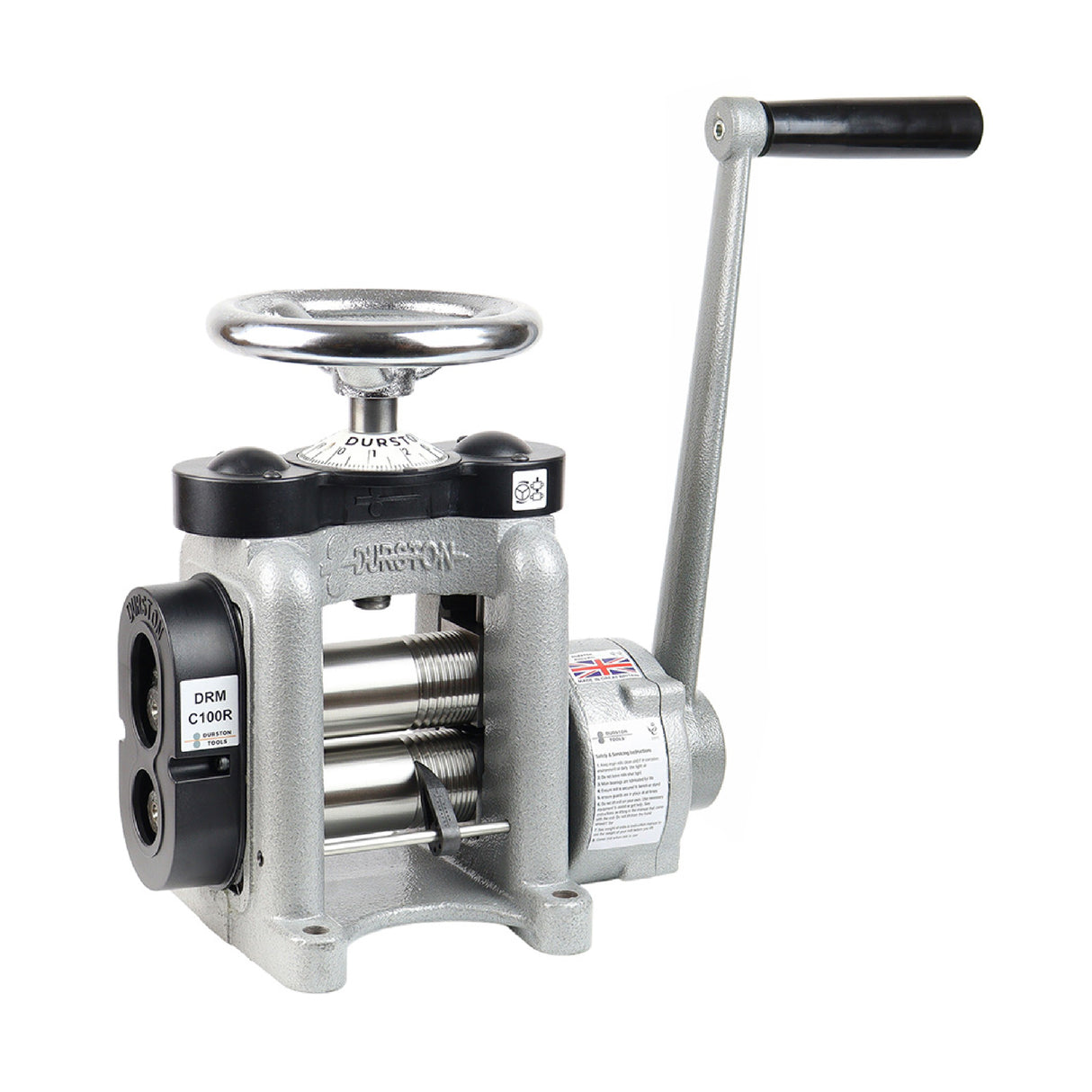 Professional Durston jewellery rolling mill with 100mm precision hardened rolls