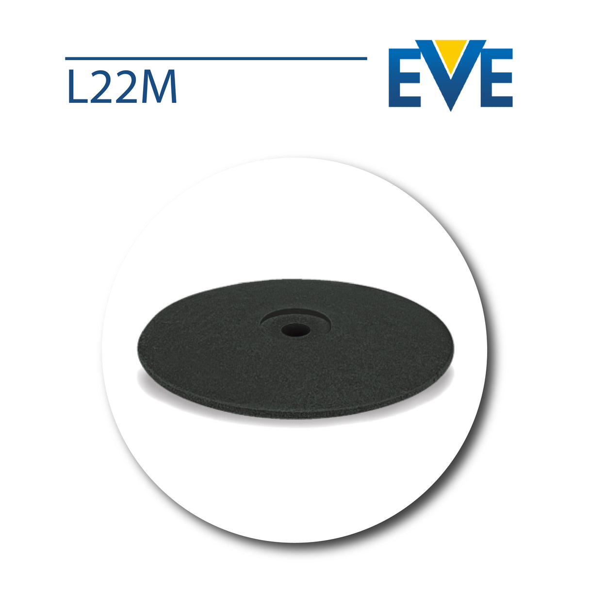 EVE - Ruota in Silicone Non Montata - K/Bordo - Ø22 X 4 MM