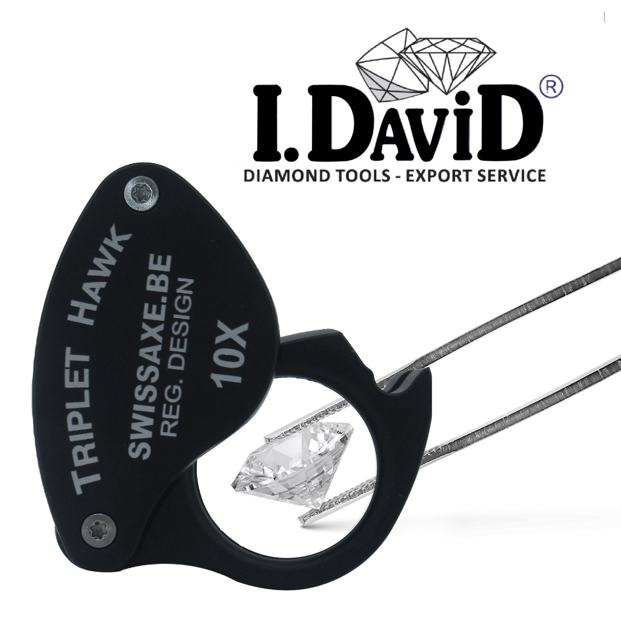 SwissAxe Triplet Hawk Loupe