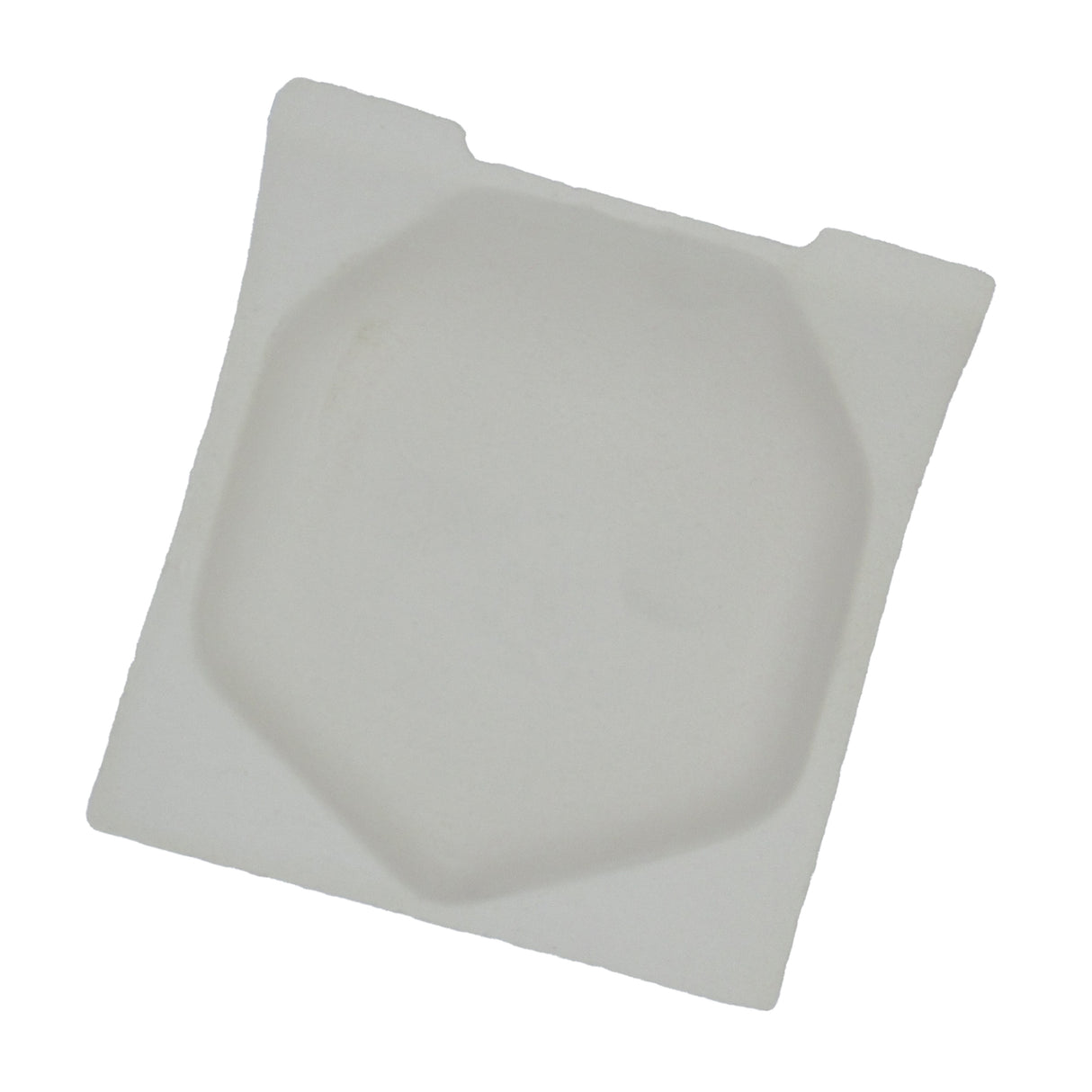 High temperature ceramic crucible 40mm x 85mm x 95mm