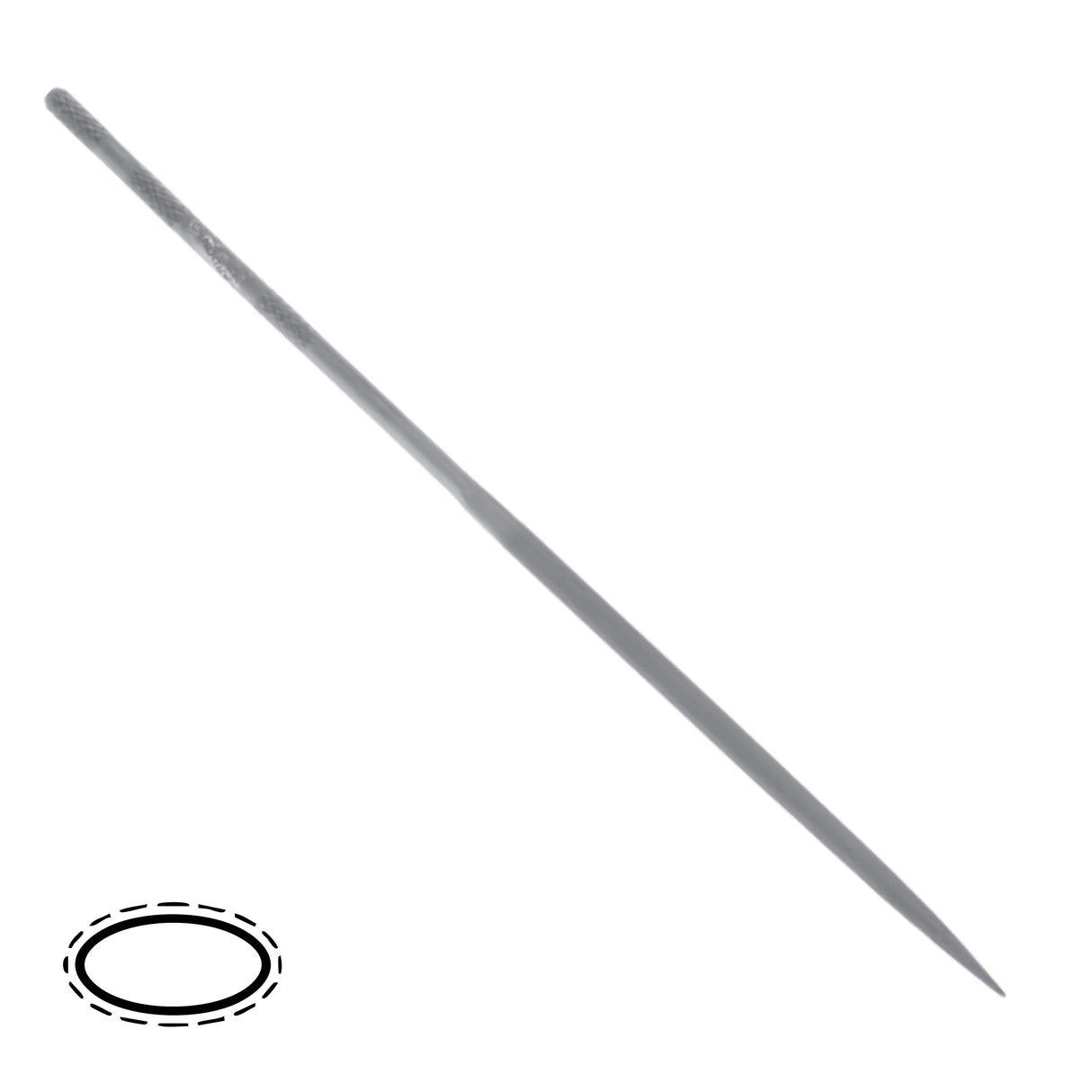 Swiss needle file oval shape chrome steel