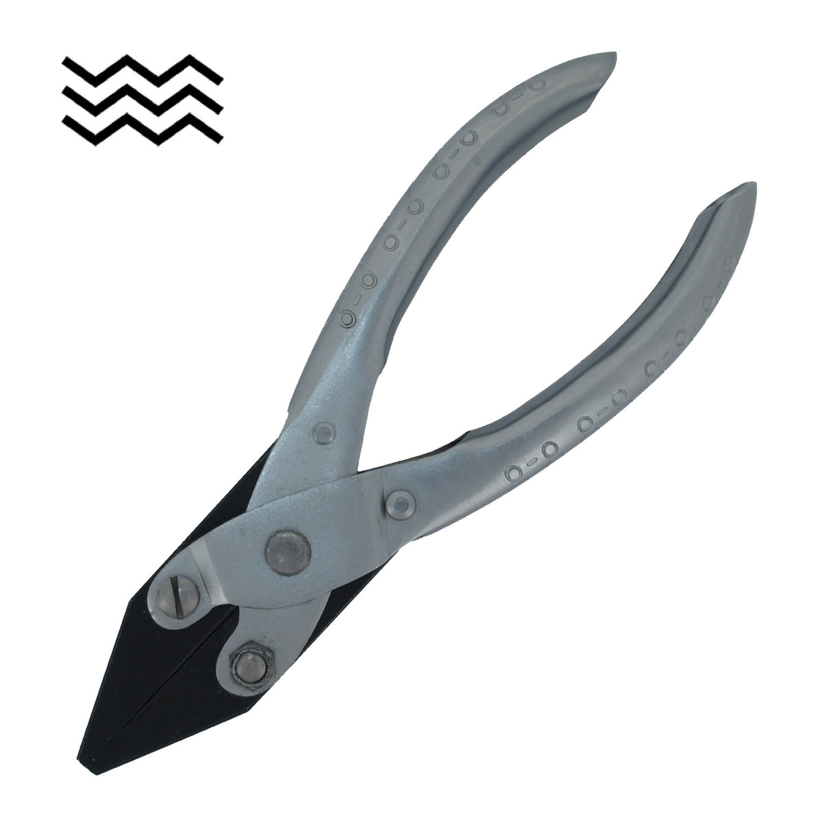 Parallel Plier - Flat Nose - Serrated - ECO