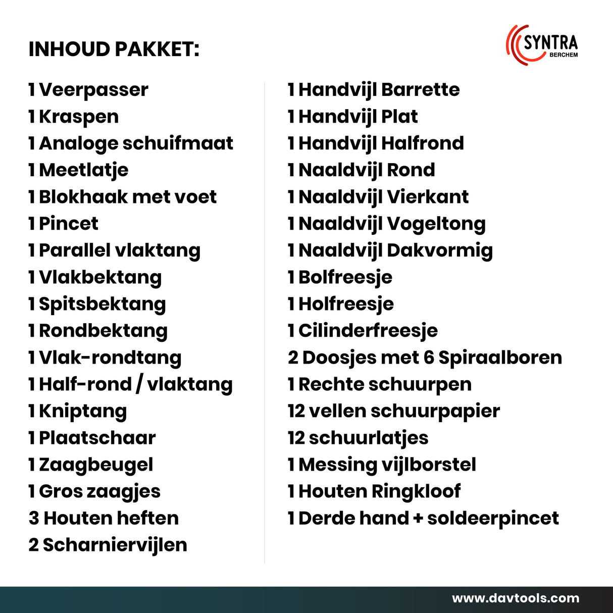 PACCHETTO INIZIALE ORAFO/GIOIELLIERE - SYNTRA BERCHEM - ANNO SCOLASTICO 2026 - 2027