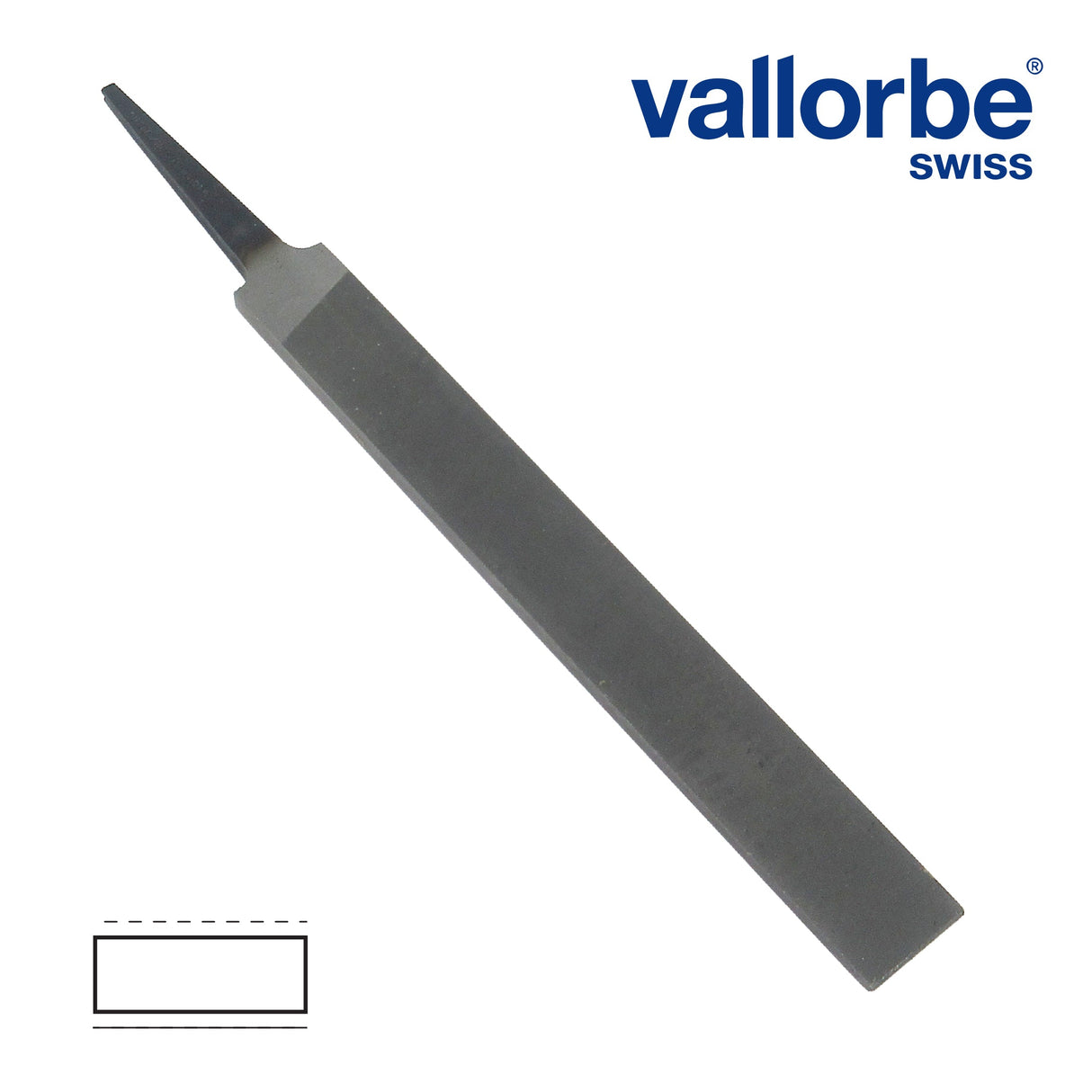 Swiss-made Vallorbe 1161 burnisher tool for jewelers, watchmakers, and precious metal finishing