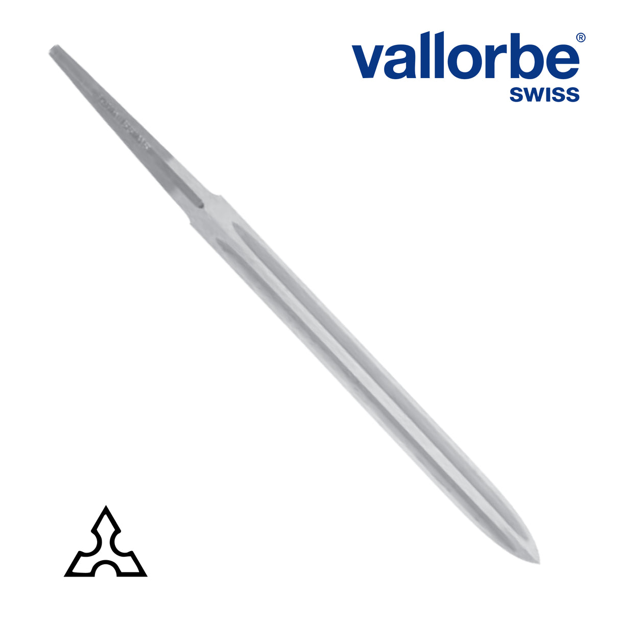 Scraper - Vallorbe - Three-Square Incurved - LO0653