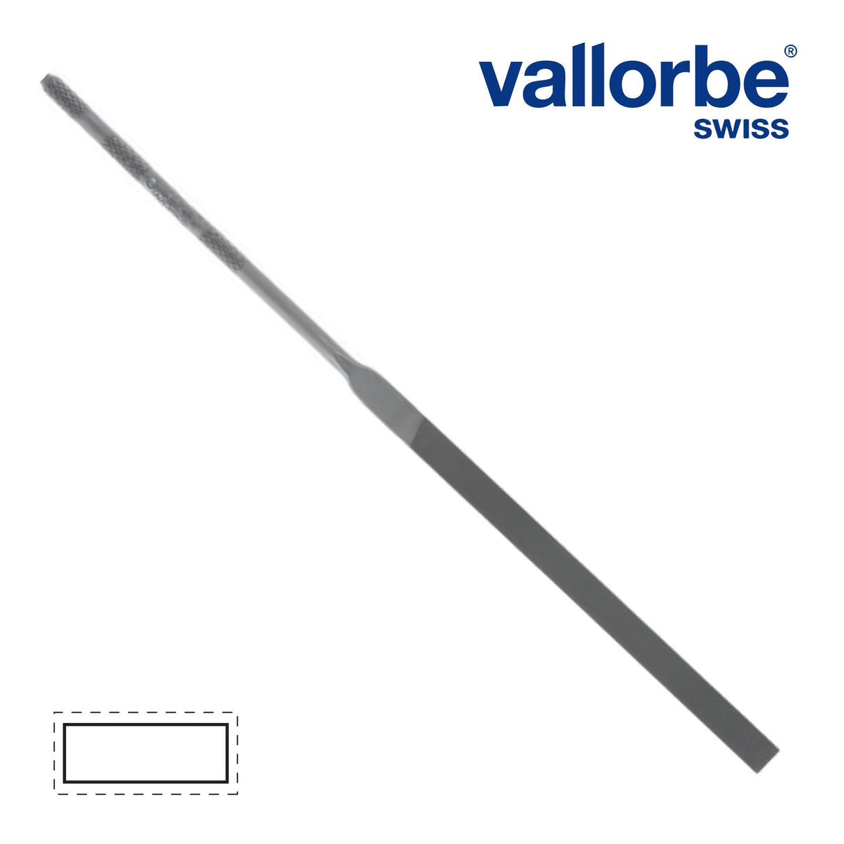 Needle File - Vallorbe - Pillar (Flat)