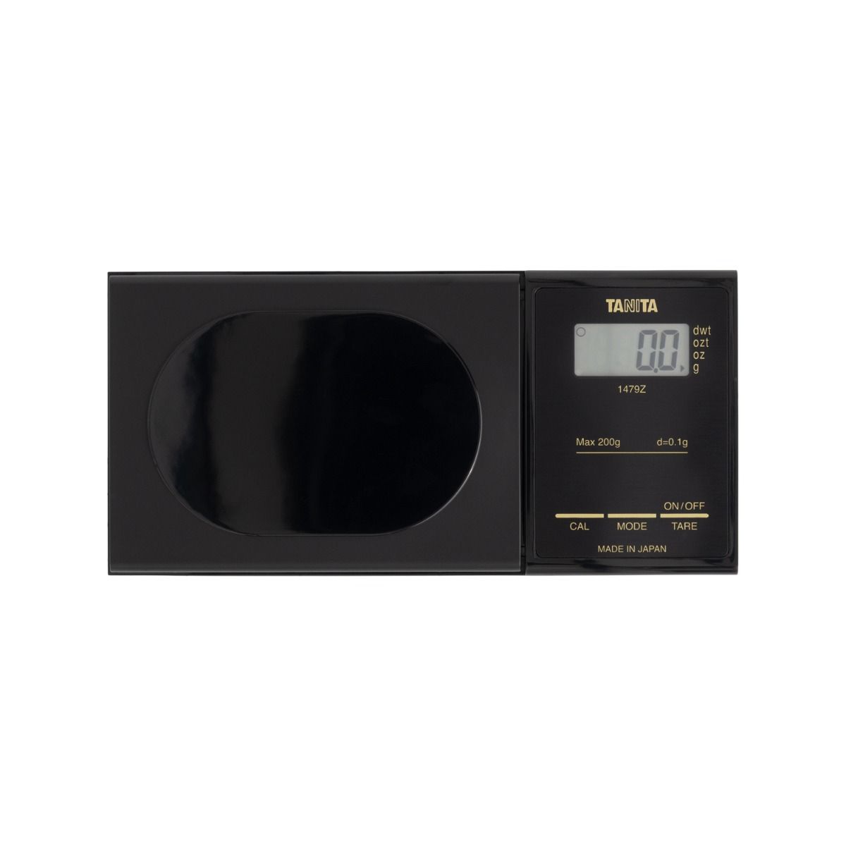 TANITA 1479Z LCD display showing weight measurement