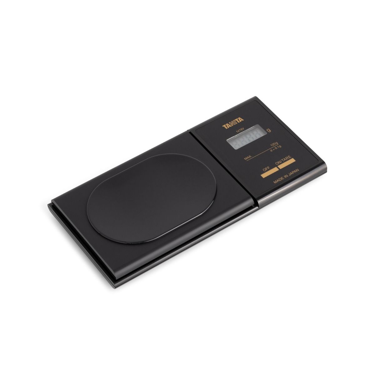 Compact mini scale with electrostatic capacitance load cell for precise measurements