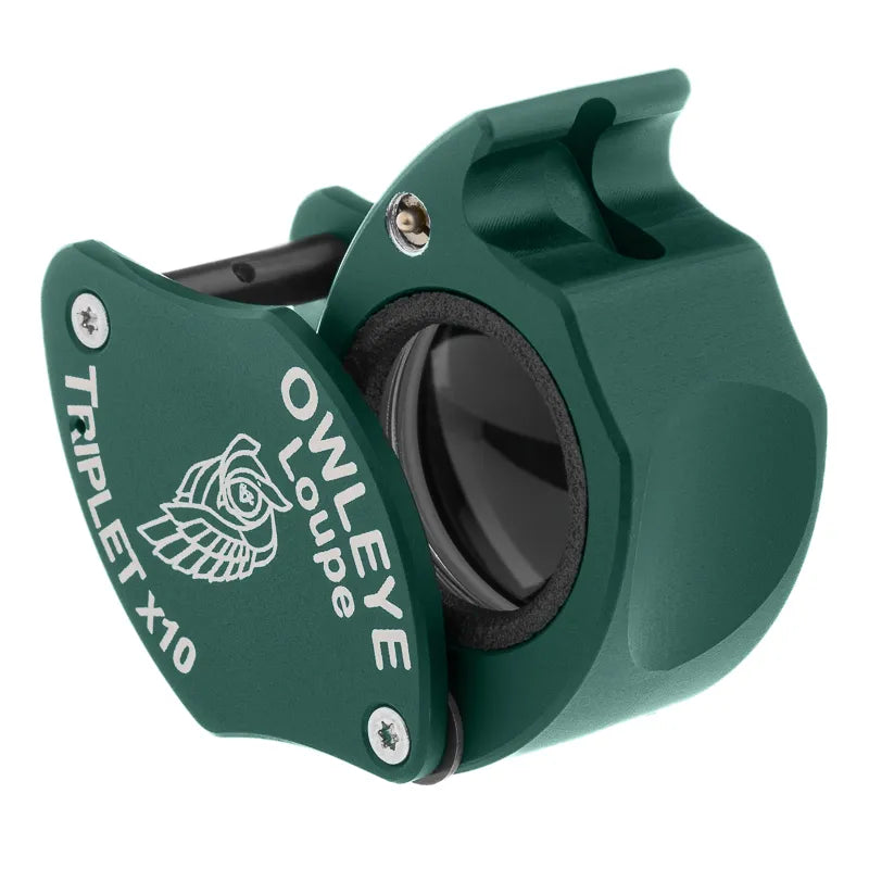 Owleye 10x triplet diamond loupe for professional jewellers
