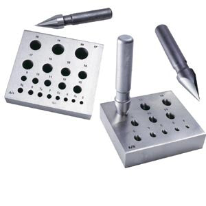 ROUND - Bezel Block and Punch Set