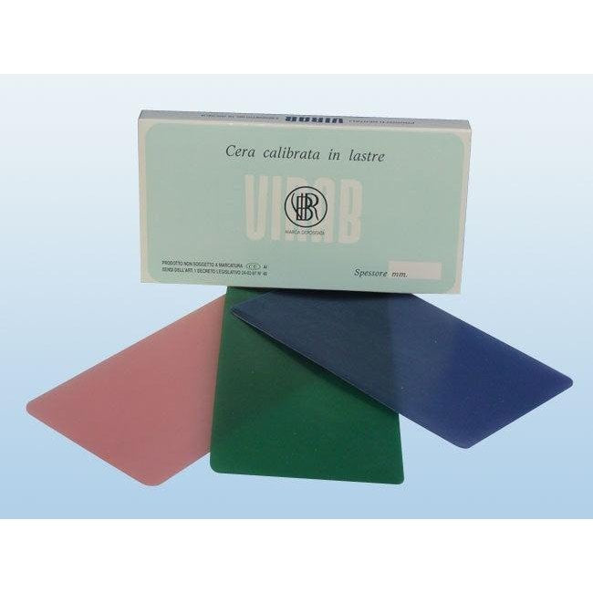 VIRAB - Wax Sheets - PINK - Rectangular - 15 x 8 cm