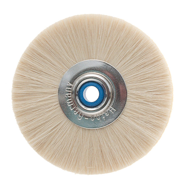 Hatho slimline polishing brush Ø51mm for precision metal finishing white