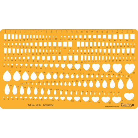 Jewelry Template - Gemstone - # 2035