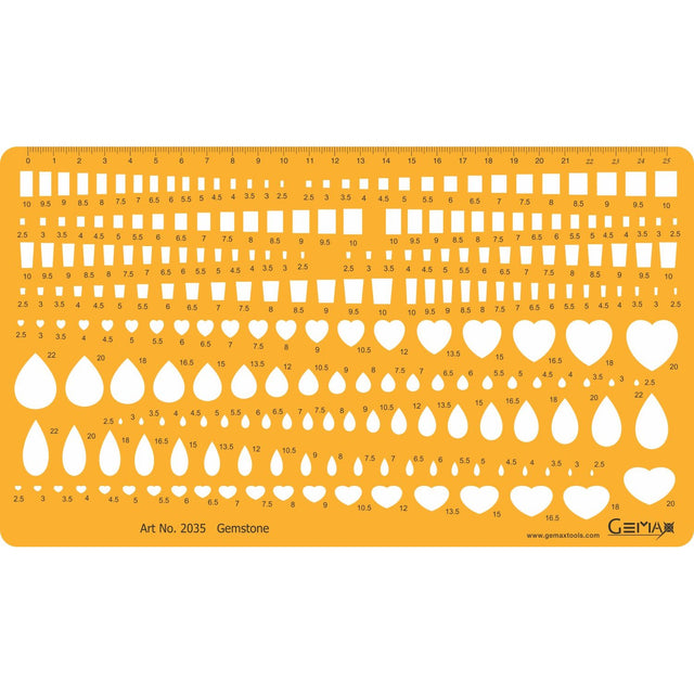 Jewelry Template - Gemstone - # 2035