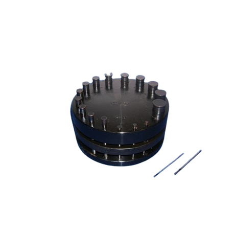 Disk Percussion cutter set - ROUND - Italy