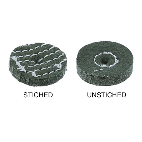 Mini Buff - Green - Stitched or Unstitched