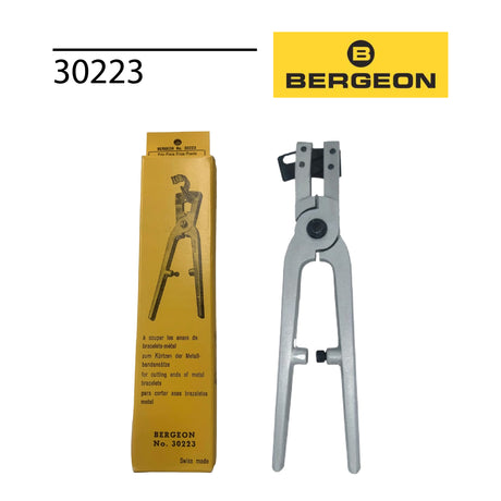Bergeon 30223 Swiss watch bracelet cutter for cutting and trimming metal watch bracelet ends
