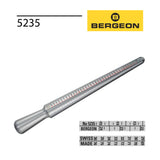 Professional ring stick with French and American ring sizes