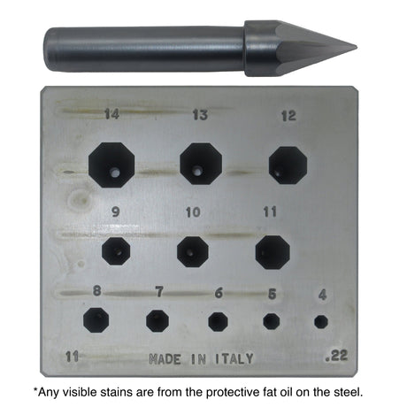 OCTAGONAL - Bezel Block and Punch Set