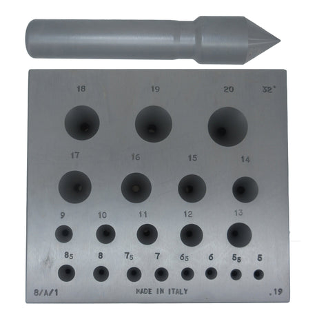 ROUND - Bezel Block and Punch Set