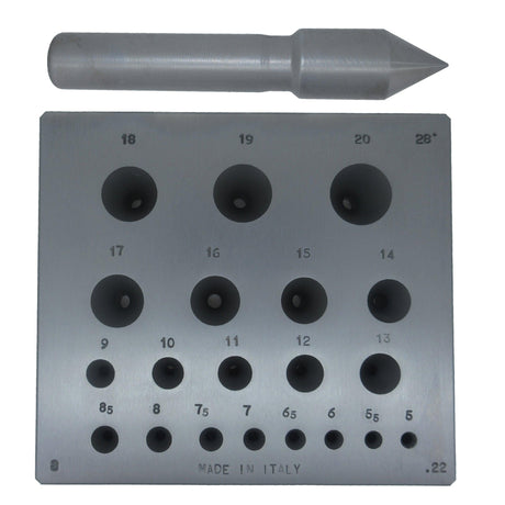 ROUND - Bezel Block and Punch Set