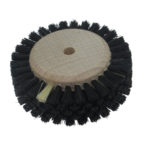 Hatho extra hard Chungking bristle polishing brush with wooden core for jewelry lathe