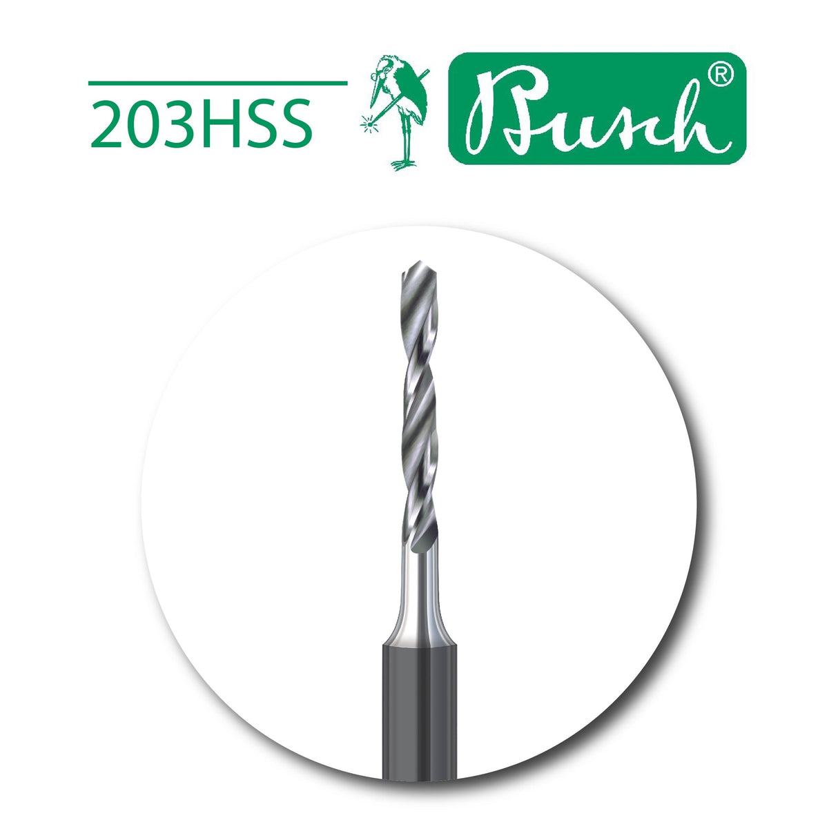 Twist Drill - HSS - Busch- 203HSS