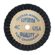 Cocker-Weber Chungking bristle polishing brush with hardwood center for metal finishing