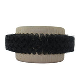 Cocker-Weber Chungking bristle polishing brush with hardwood center for metal finishing side view