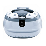 600ml ultrasonic jewellery cleaner with 42kHz frequency, stainless steel tank and automatic 3-minute cycle