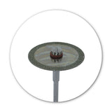 Electroplated diamond discs 25 mm for glass and stone
