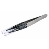 Professional soft tip tweezers for diamonds and gemstones