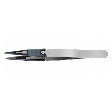 D-master 401-062 gemstone handling tweezers with elastomer tips