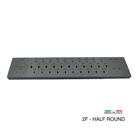 HALF ROUND 50% - Steel Drawplates - Italy