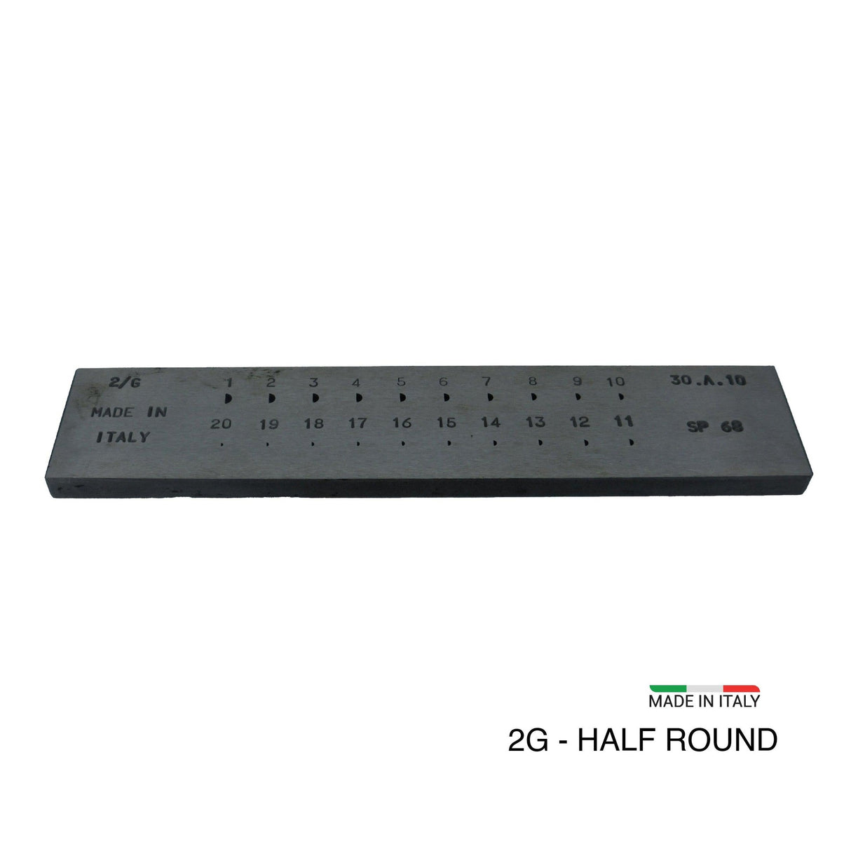 HALF ROUND 50% - Steel Drawplates - Italy