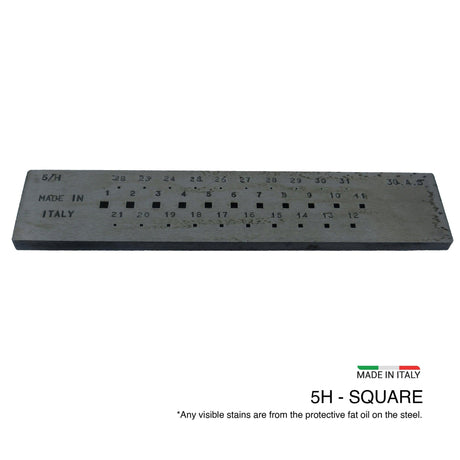SQUARE - Steel Drawplates - Italy