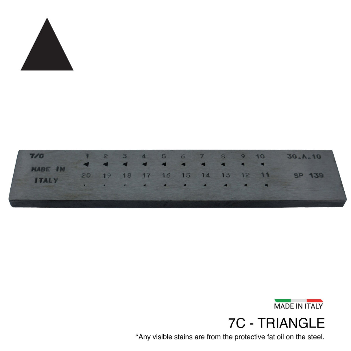 TRIANGLE - Steel Drawplates - Italy