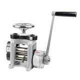 Heavy duty combination rolling mill for goldsmiths and silversmiths workshop