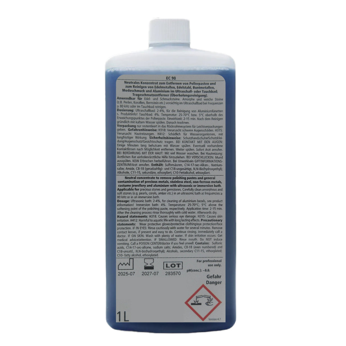 Elma Luxury Clean - EC 90 – Gentle Jewelry Cleaner