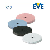 EVE siliconen wielen (niet gemonteerd) - Vierkante rand - Afmeting Ø 17 x 3 mm