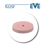 Ruote in Silicone Non Montate EVE - Bordo Quadrato - Dimensione Ø22 x 3 MM