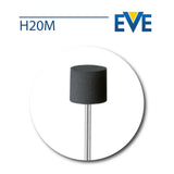 Cylinder silicone polishing bur for precious metal finishing