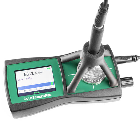 Precious metal tester for gold, silver and cutlery