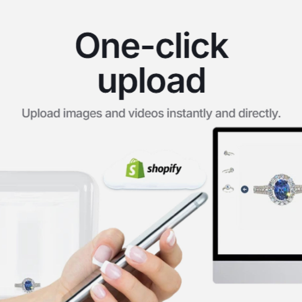 GemIQ software for sharing jewellery product photographs across online sales channels