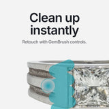GemLightbox Mini rotating diamond ring video showcasing jewellery from every angle